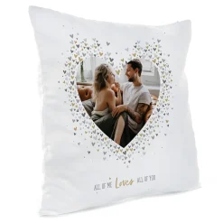 Hot Photo Upload Cushion - All Of Me Loves All Of You Personalised Cushions|Photo Gifts