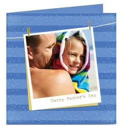 Clearance Photo Upload Father's Day Card - Polaroid Photo Father's Day|Photo