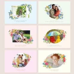 Hot Photo Upload Floral Calendar Personalised Calendars And Diaries|Photo Gifts