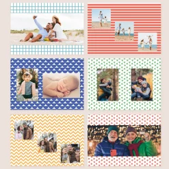 Card Factory Photo Upload Geometric Design Calendar