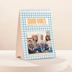 Card Factory Photo Upload Geometric Design Calendar