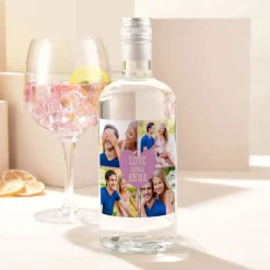 Card Factory Photo Upload Gin - Heart