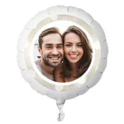 Hot Photo Upload Large Helium Balloon - Twinkle Border Kids Personalised Party|Wedding Party