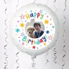 Card Factory Photo Upload Large Helium Balloon - Bright Happy Birthday