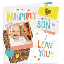 Card Factory Photo Upload Mother's Day Card - From Your Son