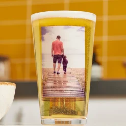 Discount Photo Upload Pint Glass Personalised Glasses|Photo Gifts