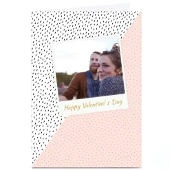Card Factory Photo Upload Valentine's Card - Polaroid Picture