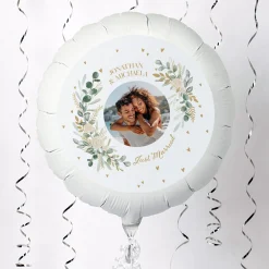 New Photo Upload Wedding Balloon - Just Married Personalised Party|Wedding Party