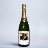 Sale Photo Upload with Message Floral Design Wedding Champagne - For The Happy Couple Photo Gifts|Wedding Gifts