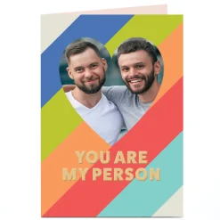 Card Factory Photo Valentine's Day Card - You Are My Person