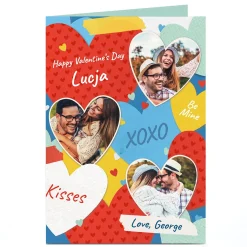 Best Photo Valentine's Day Card - Hearts & Kisses Photo