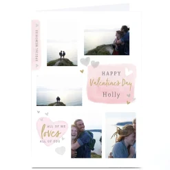 Card Factory Photo-Upload Valentine's Card - All Of Me Loves All Of You