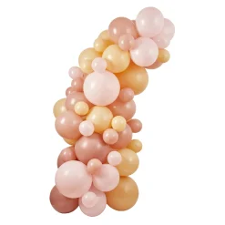 Card Factory Pink & Nude Balloon Arch Kit