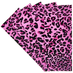 Kids Card Factory Pink Leopard Print Tissue Paper - 5 Sheets
