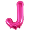 Card Factory Pink Letter J Air-Inflated Balloon