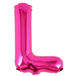 Hot Pink Letter L Air-Inflated Balloon Engagement Party|Letter Balloons
