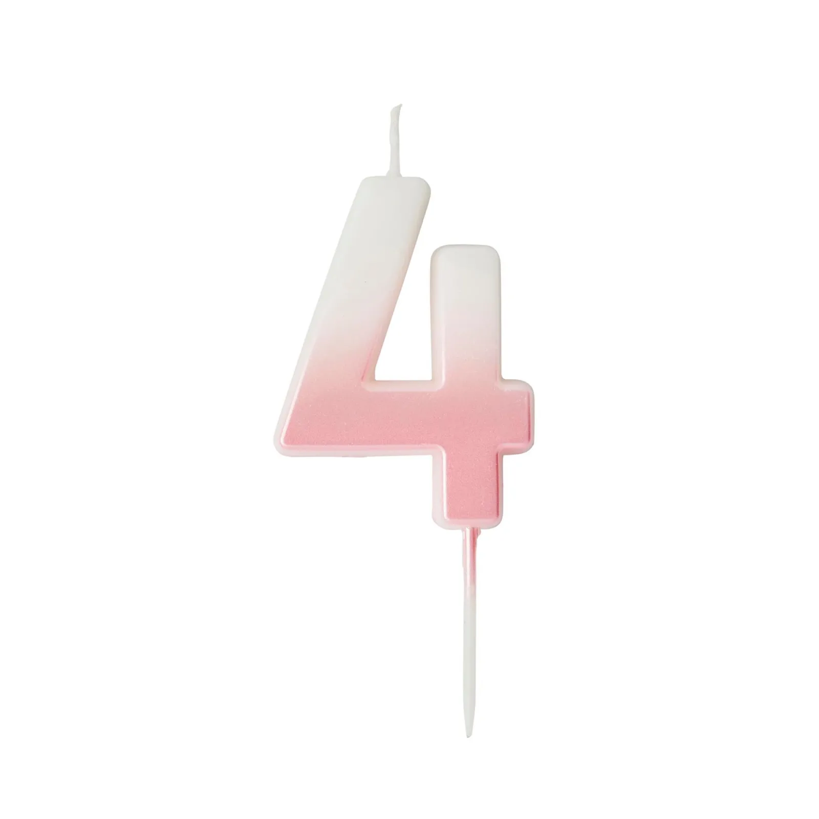 Clearance Pink Ombre Number Cake Candle (0-9) Cake Candles|Birthday Party