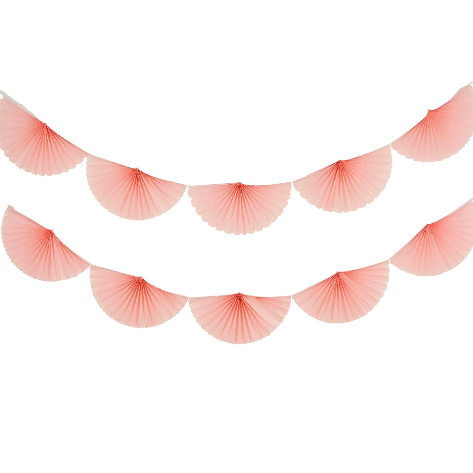 Online Pink Paper Fan Garland 2m Banners & Bunting|Hen Party