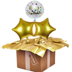 Polka Happy Birthday Balloon Bouquet - DELIVERED INFLATED! Birthday Party|Balloons For Her