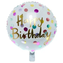 Polka Happy Birthday Balloon Bouquet - DELIVERED INFLATED! Birthday Party|Balloons For Her