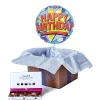Card Factory Pop Art Happy Birthday Balloon & Lindt Chocolates