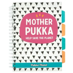 Card Factory Pukka Planet B5 Hardback Project Book 'Mother Pukka'