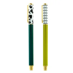 Hot Pukka Planet Green Vibes Only Gel Pen - Pack of 2 Kids Notebooks & Stationery|Gifts For Kids
