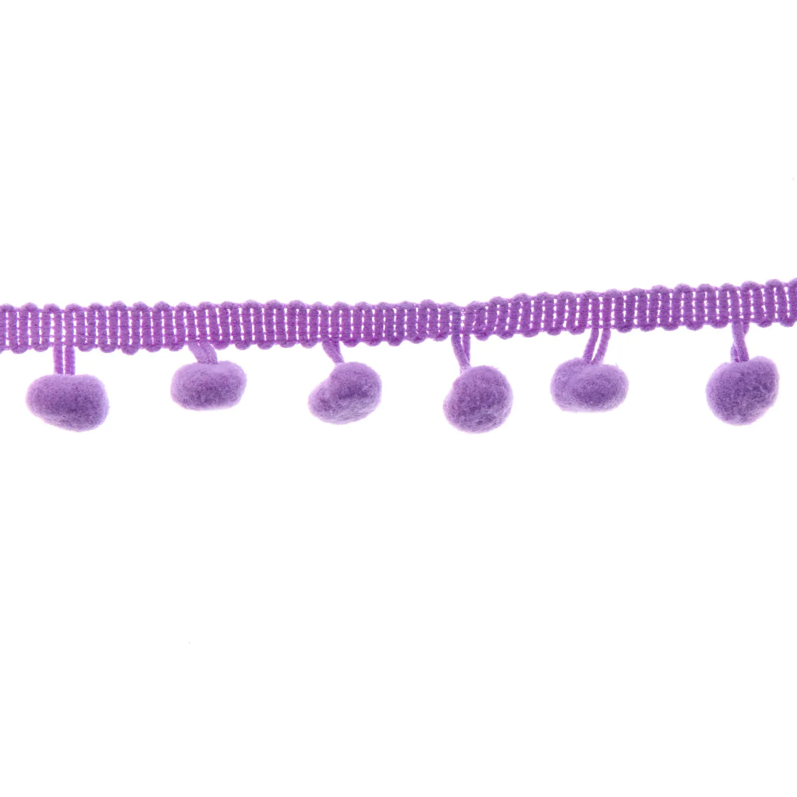New Purple Pom Pom Ribbon Trim Kids Gift Wrap For Kids|Gift Wrap For Her