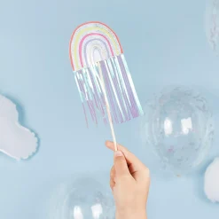 Online Rainbow Wands - Pack of 5 Bags & Favours|Birthday Party