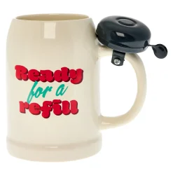 Card Factory Ready For A Refill Tankard & Bell