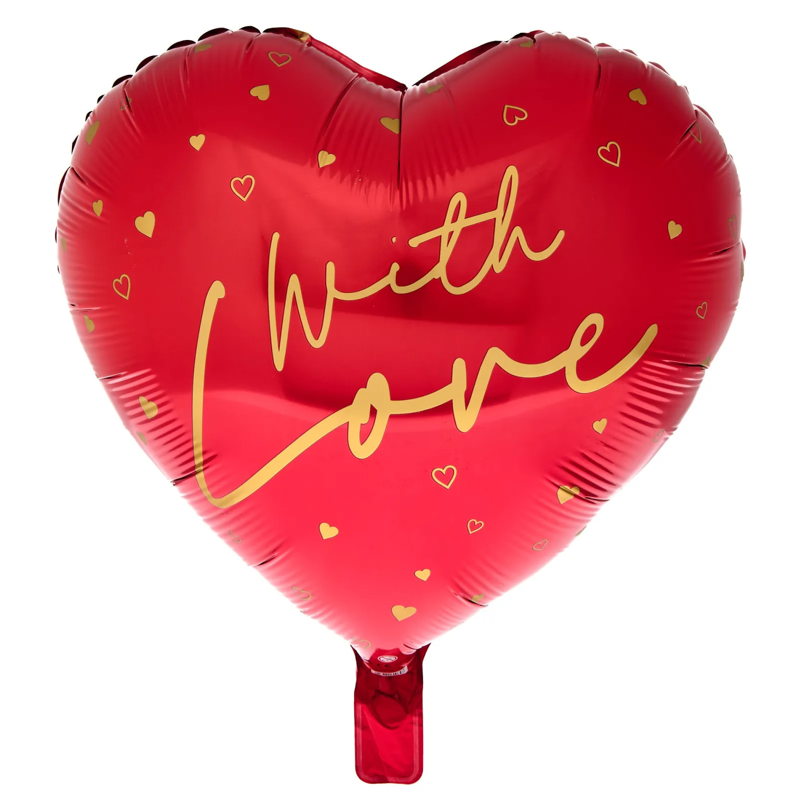 Outlet Red Heart With Love 18-Inch Foil Helium Balloon Balloons For Him|Balloons For Her