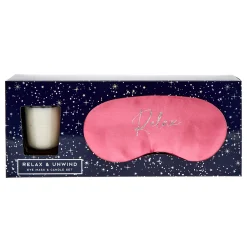 Best Relax & Unwind Eye Mask & Candle Set Gift Sets|Scented Candles