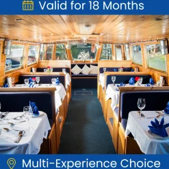 Card Factory River Dining for Two Gift Experience Day