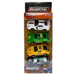 Sale Roadsterz Pull Back Mega Racers - Pack of 4 Kids Toys & Games|Gifts For Him
