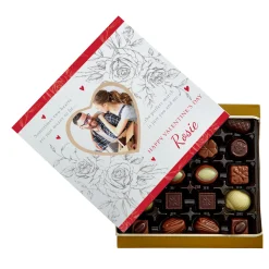 Card Factory Rose Belgian Chocolates