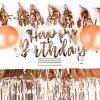 Card Factory Rose Gold Birthday Party Accessories Kit - 24 Pieces