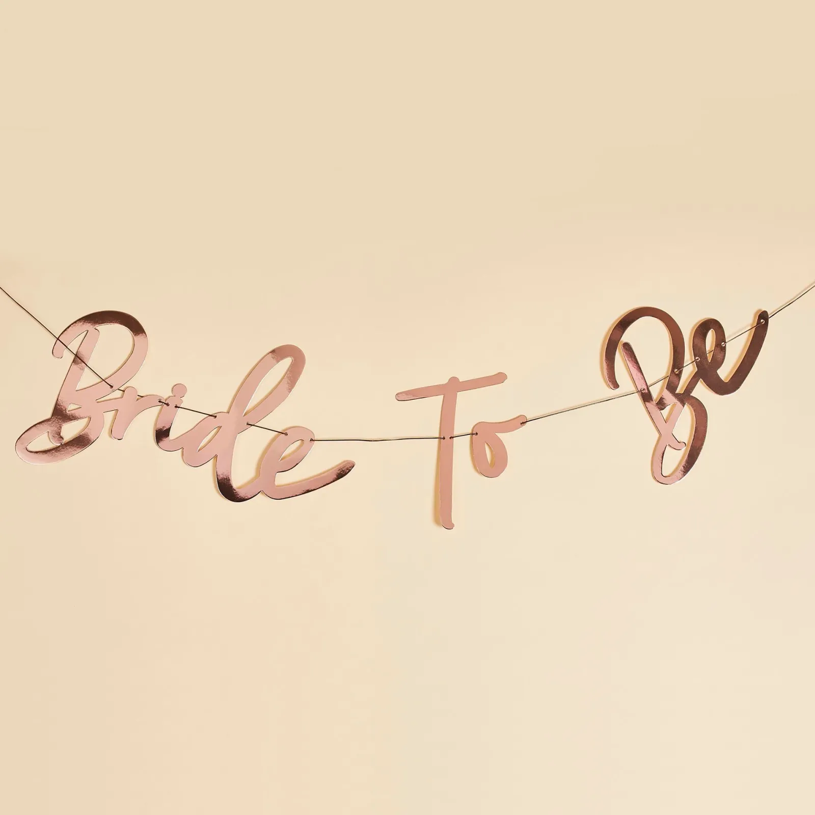 Sale Rose Gold Bride To Be Card Banner Banners & Bunting|Hen Party