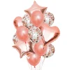 Card Factory Rose Gold Foil & Latex Balloon Bouquet Kit