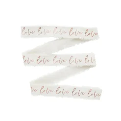 Outlet Rose Gold Love Ribbon 5m Invitations|Wedding Party