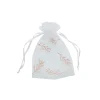 Card Factory Rose Gold Vine Organza Bags - Pack of 10