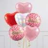 Card Factory Sassy Bridal Hearts Balloon Bundle - DELIVERED INFLATED!