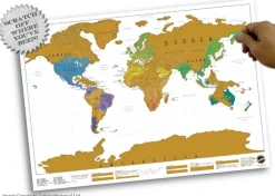 Online Scratch Map Of The World Retirement Gifts|New Home Gifts