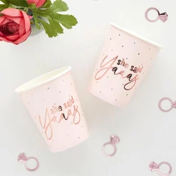 Outlet She Said Yaaas Paper Cups - Pack of 10 Tableware|Hen Party
