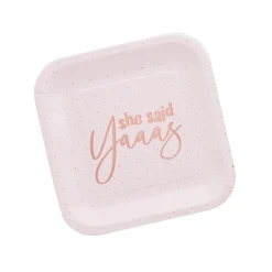 Best She Said Yaaas Paper Plates - Pack of 8 Tableware|Hen Party