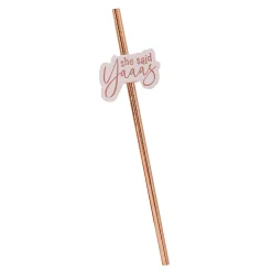 Card Factory She Said Yaaas Paper Straws - Pack of 16