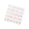 Best She Said Yaaas Temporary Tattoo Sheets - Pack of 2 Bags & Favours|Hen Party