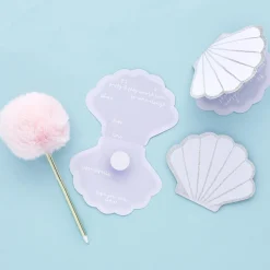 Card Factory Shell Party Invitations - Pack of 10