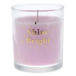 New Shine Bright Shimmer & Shine Sweet Vanilla Scented Candle Scented Candles|Christmas Gifts
