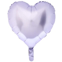 Card Factory Silk Lustre Heart Lilac 18-Inch Foil Helium Balloon