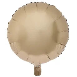 Online Silk Lustre Round Latte 18-Inch Foil Helium Balloon Birthday Party|Balloons For Him